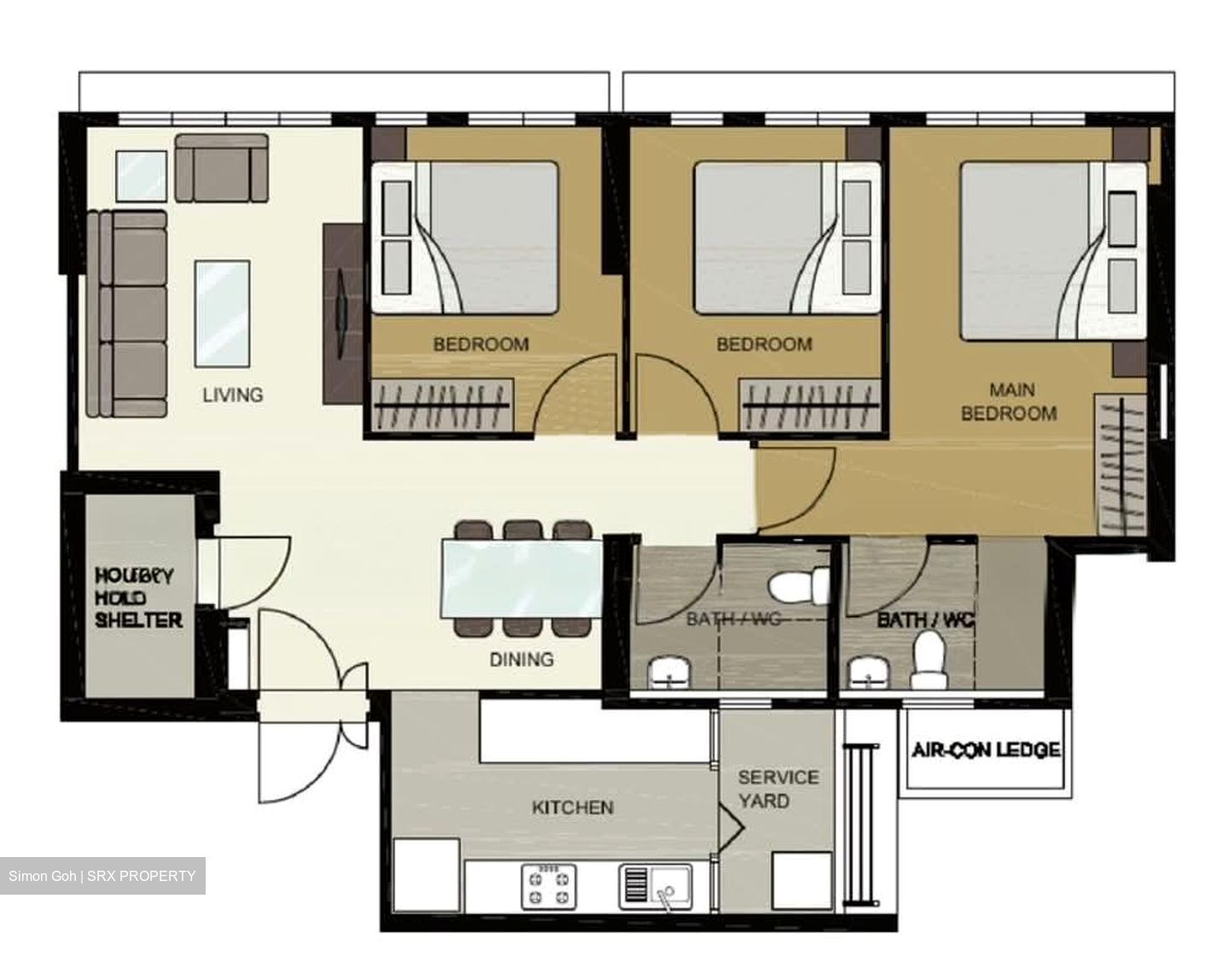 Blk 25A Saint George's Towers (Kallang/Whampoa), HDB 4 Rooms #565676681